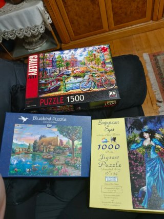 Lote 3 Puzzles 1000-1500 piezas