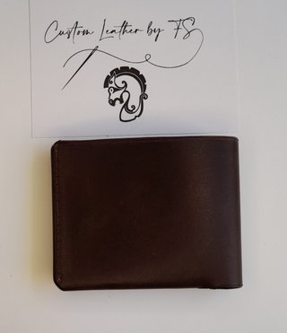 Cartera Minimalista de Cuero Artesanal
