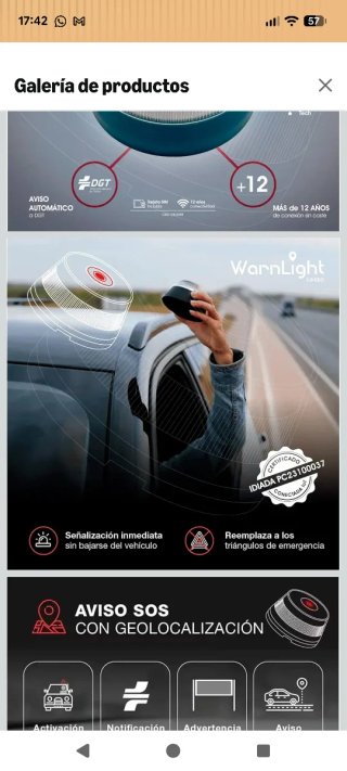 Baliza V16 Warnlight