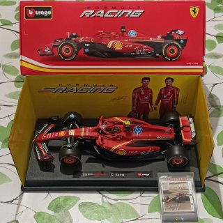 F1 Ferrari SF-24 Carlos Sainz Jr 1:18 Bburago
