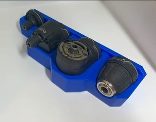 KIT Soporte para cabezales y BOSCH GSR M12V-15 FC