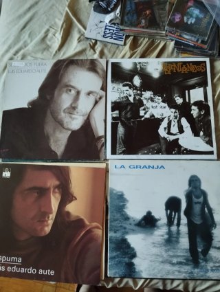 Lote de 42 Vinili Pop Rock Spagnoli
