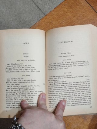 Giulio Cesare. Testo inglese a fronte