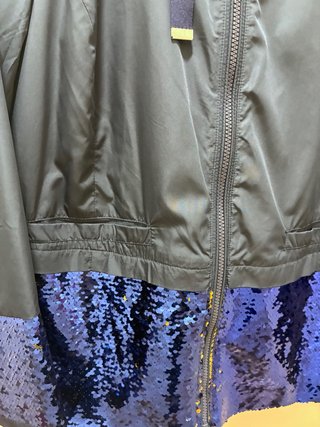 Chaqueta Azul con Lentejuelas