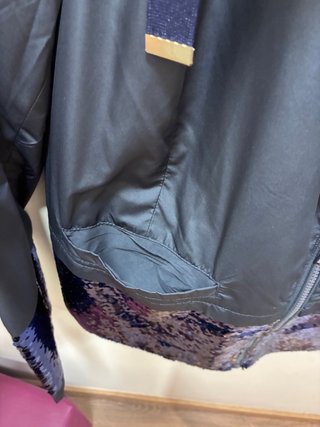 Chaqueta Azul con Lentejuelas