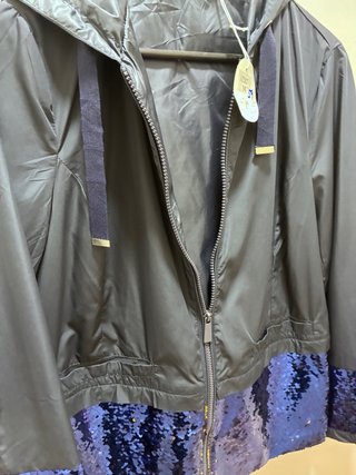 Chaqueta Azul con Lentejuelas