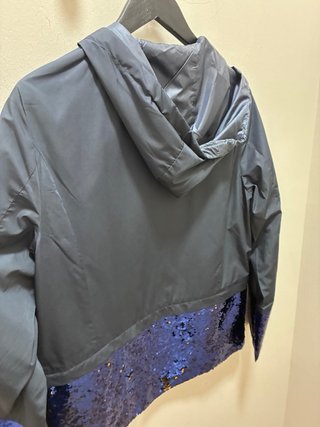 Chaqueta Azul con Lentejuelas