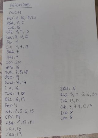 Intercambio Cromos Mundial 2026