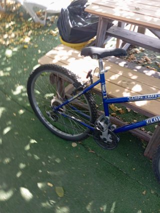 Bicicleta de Montaña Azul