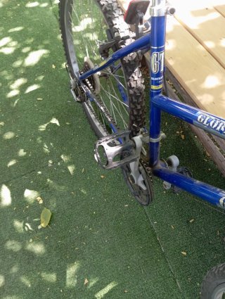 Bicicleta de Montaña Azul