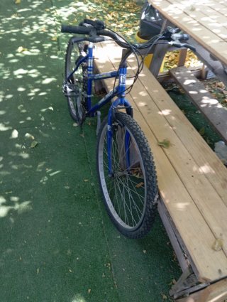 Bicicleta de Montaña Azul