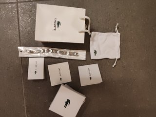Bracciale Lacoste color argento