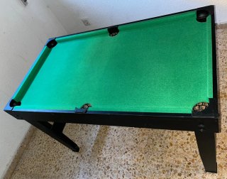 Futbolín de Mesa Mesa de billar