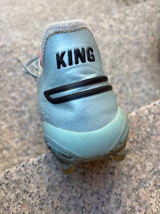 Puma King Scarpe Calcio Azzurre 44