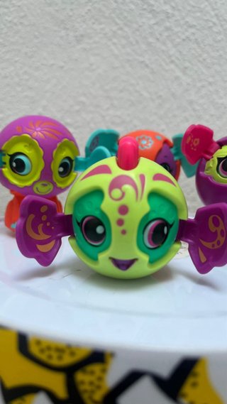 Set de 4 Figuras Zoobles McDonald's