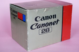 Cámara Canon Canonet 28 con caja original