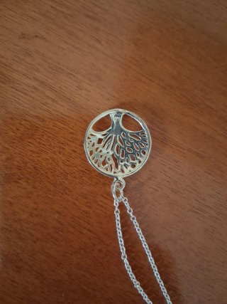 Conjunto Colgante y Pendientes Árbol de la Vida