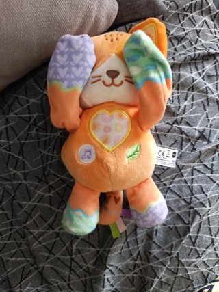 Peluche musical gatito tristras vtech