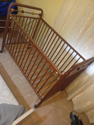 Cuna de Bebé de Madera