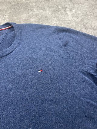 Jersey Tommy Hilfiger azul vintage old money 90s