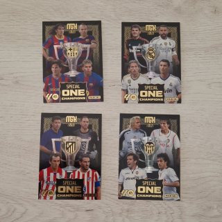 Lote 4 Cromos Special One Black Ed. Limitada