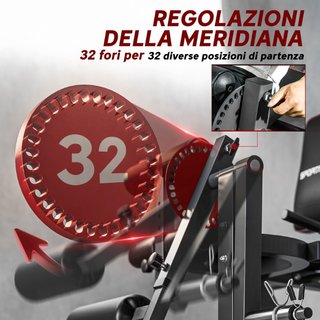 Máquina de extensión y flexión de piernas con resp