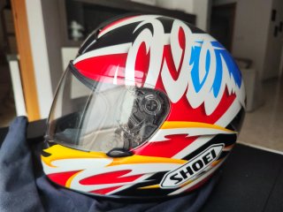 Casco Shoei Alex Crivillé