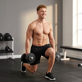 Conjunto de 12 Mancuernas de Gimnasio de 50kg (8x5