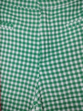 Conjunto de dos pantalones vichy Zara