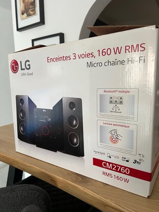 Equipo Hi-Fi LG CM2760 160W Bluetooth
