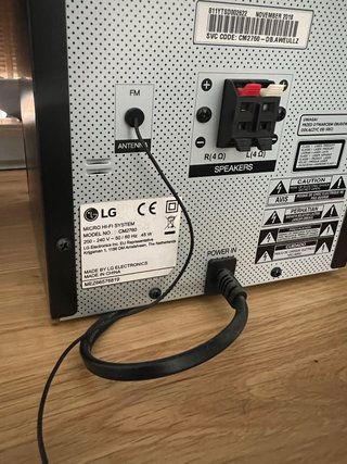 Equipo Hi-Fi LG CM2760 160W Bluetooth