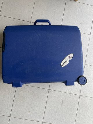 Maleta rígida Samsonite azul