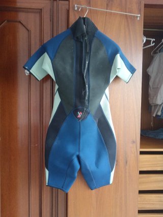 Traje de neopreno Neilpryde azul y gris