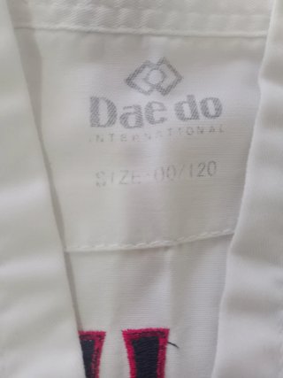 Pantalones Taekwondo Daedo Niño de 4-5 años