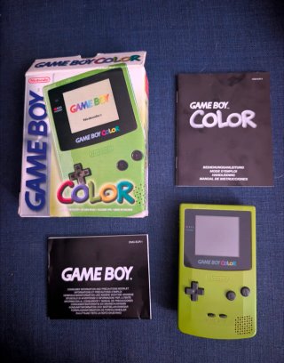 Nintendo Gameboy Color Verde + Caja Original