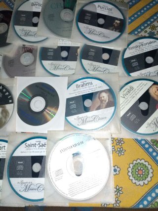 Lote di 80 CD di Musica Classica