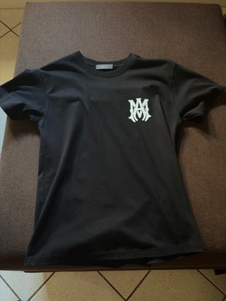 Maglietta Amiri Uomo Nera