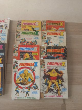 Lote còmics Patrulla X