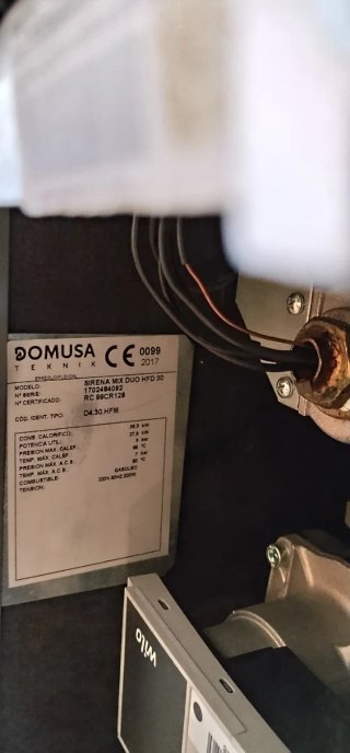Caldaia a gasolio Domusa
