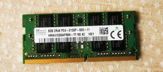 Memoria RAM (PC Portatil) 8 GB Hynix
