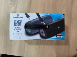 Altavoz Bluetooth Coolround Disco Boom 16W RGB