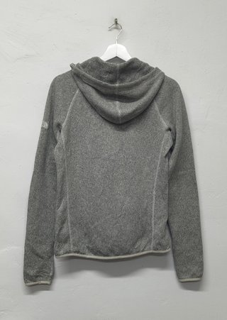 The North Face Jersey Polar Capucha Mujer Gris M