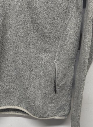 The North Face Jersey Polar Capucha Mujer Gris M
