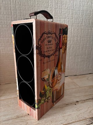Botellero Vino Diseño Vintage