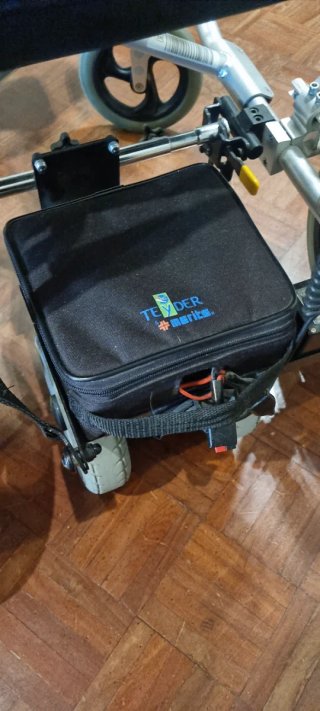 Silla de ruedas con motor