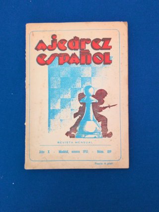 Revista Ajedrez Español Enero 1951