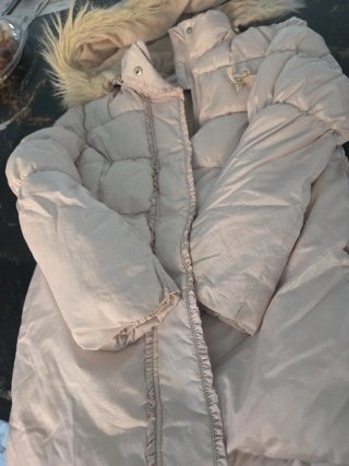 Parka Abrigo Beige
