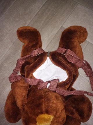 Mochila de Peluche con Forma de Perro