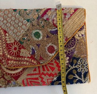 Bolso Clutch Artesanal Estilo Boho