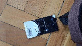 Mochila nueva con etiqueta.